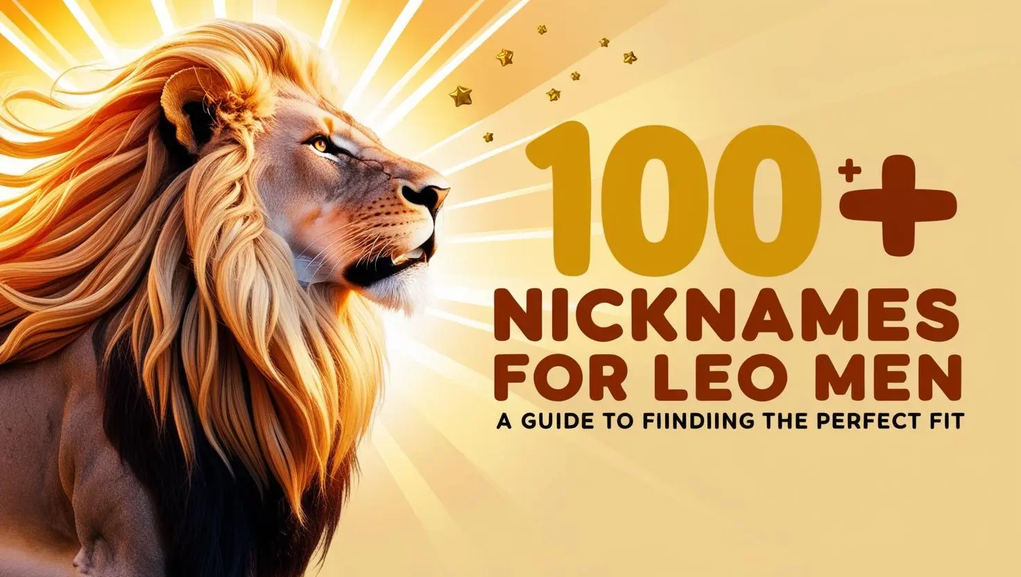 nicknames for leo man