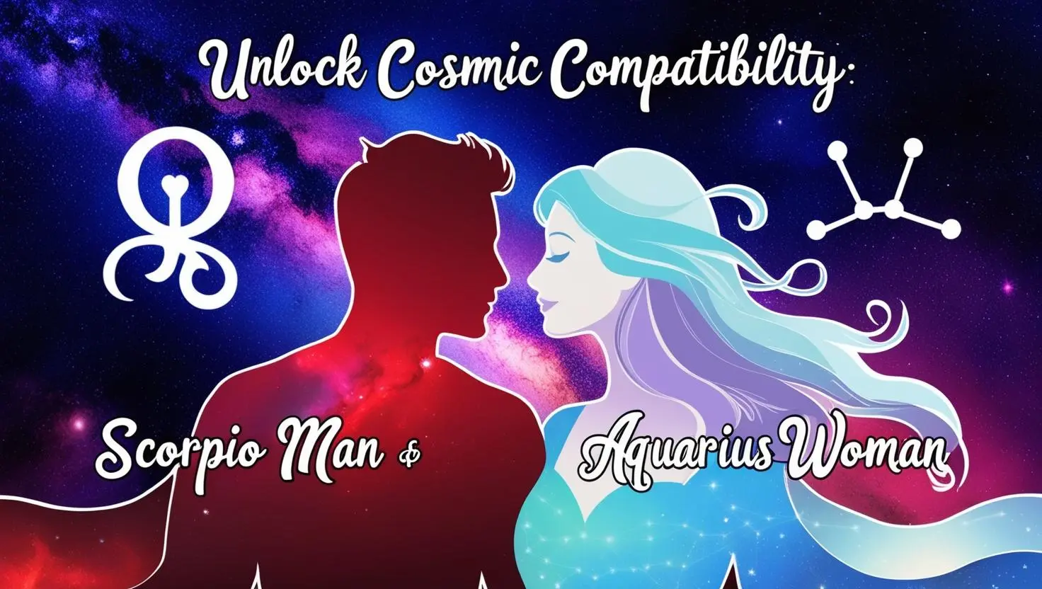 scorpio man and aquarius woman