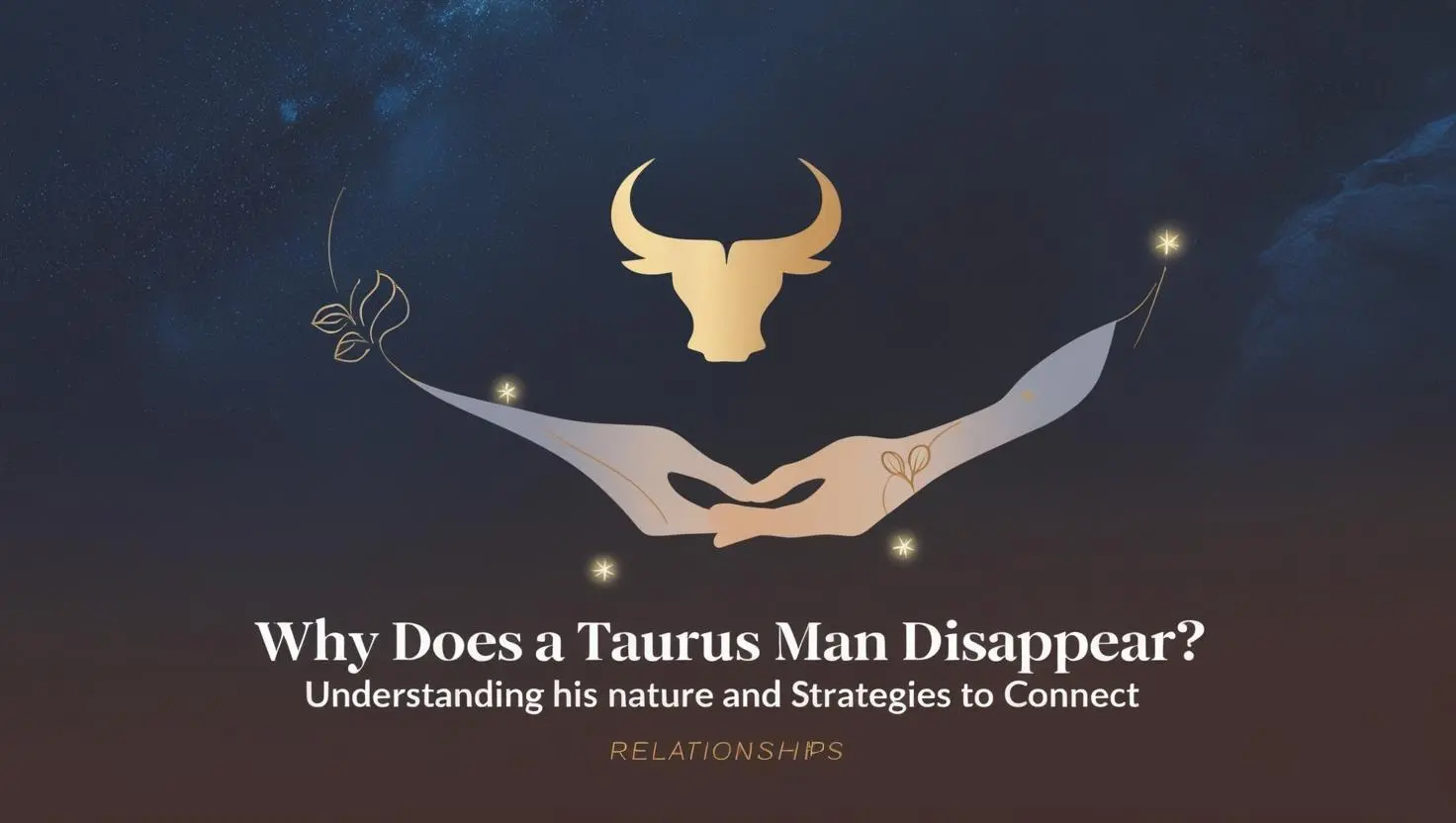 Taurus Man Disappears? 7 Reasons Why & What To Do 1 aurus man disappears